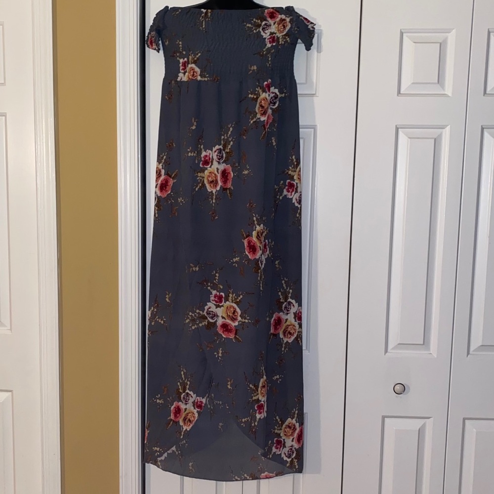 Off The Shoulder Floral Dress